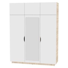 Шкаф с зеркалом "Аврора (H29_M)" в Ханты-Мансийске - hanty-mansiysk.mebel24.online | фото 3