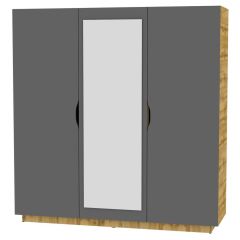 Шкаф с зеркалом "Аврора (H30_M)" в Ханты-Мансийске - hanty-mansiysk.mebel24.online | фото 19