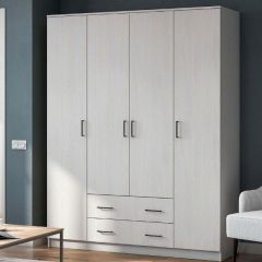 Шкаф ШК-1 (Ясень Анкор светлый) в Ханты-Мансийске - hanty-mansiysk.mebel24.online | фото