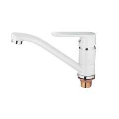 Смеситель для кухни Accoona A4266G (белый) в Ханты-Мансийске - hanty-mansiysk.mebel24.online | фото