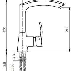 Смеситель MS-002 в Ханты-Мансийске - hanty-mansiysk.mebel24.online | фото 3