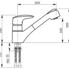Смеситель MS-010 в Ханты-Мансийске - hanty-mansiysk.mebel24.online | фото 2