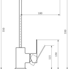 Смеситель MS-012 в Ханты-Мансийске - hanty-mansiysk.mebel24.online | фото 2