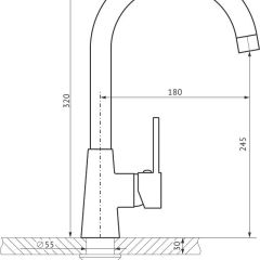 Смеситель MS-014 в Ханты-Мансийске - hanty-mansiysk.mebel24.online | фото 2