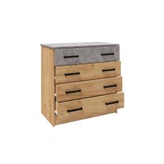 Спальня Асти Комод (Дуб крафт золотой) в Ханты-Мансийске - hanty-mansiysk.mebel24.online | фото 2