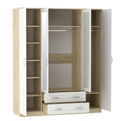 НМ 011.84 Х Шкаф комбинированный "Оливия" в Ханты-Мансийске - hanty-mansiysk.mebel24.online | фото 2
