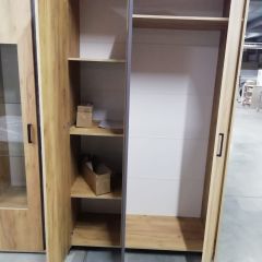 Спальный гарнитур МСП-1 (Модульный) Дуб золотой/Камень темный в Ханты-Мансийске - hanty-mansiysk.mebel24.online | фото 16
