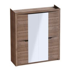 Спальный гарнитур  Соренто (Дуб стирлинг) в Ханты-Мансийске - hanty-mansiysk.mebel24.online | фото 5