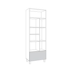 Стеллаж 13.148 Манхеттен в Ханты-Мансийске - hanty-mansiysk.mebel24.online | фото 2