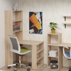 Стеллаж Элемент-1 (дуб сонома) в Ханты-Мансийске - hanty-mansiysk.mebel24.online | фото 5