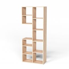Стеллаж Элемент-2 (дуб сонома) в Ханты-Мансийске - hanty-mansiysk.mebel24.online | фото