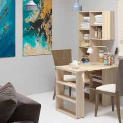 Стеллаж Элемент-2 (дуб сонома) в Ханты-Мансийске - hanty-mansiysk.mebel24.online | фото 4