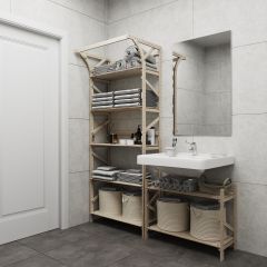 Стеллаж Конструктор Арт.СR2000-1 в Ханты-Мансийске - hanty-mansiysk.mebel24.online | фото 4