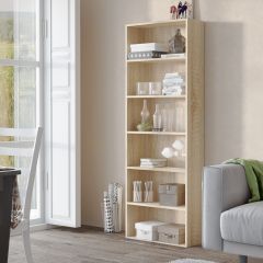 Стеллаж Лофт (Дуб сонома) в Ханты-Мансийске - hanty-mansiysk.mebel24.online | фото