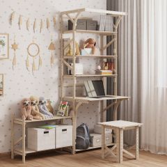 Стеллаж+стол Конструктор Арт.СRСт1-1 в Ханты-Мансийске - hanty-mansiysk.mebel24.online | фото 4