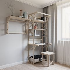 Стеллаж+стол Конструктор Арт.СRСт1-1 в Ханты-Мансийске - hanty-mansiysk.mebel24.online | фото 6