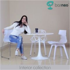 Стол Barneo T-3 Tulip style (RAL9003 белый, D90) в Ханты-Мансийске - hanty-mansiysk.mebel24.online | фото 6