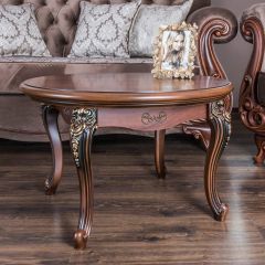 Стол журнальный круглый Илона (караваджо) в Ханты-Мансийске - hanty-mansiysk.mebel24.online | фото 6