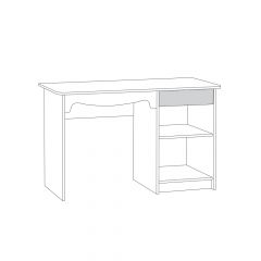 Стол письменный 12.24 Флоренция в Ханты-Мансийске - hanty-mansiysk.mebel24.online | фото 3