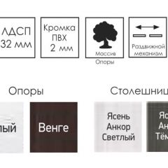 Стол раскладной Ялта (опоры массив резной) в Ханты-Мансийске - hanty-mansiysk.mebel24.online | фото 8