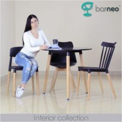Стул Barneo N-12-2 Sephi PU черный в Ханты-Мансийске - hanty-mansiysk.mebel24.online | фото 2