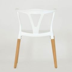 Стул Barneo N-218 Wishbone интерьерный кухонный белый в Ханты-Мансийске - hanty-mansiysk.mebel24.online | фото 2