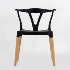 Стул Barneo N-218 Wishbone интерьерный кухонный черный в Ханты-Мансийске - hanty-mansiysk.mebel24.online | фото 3