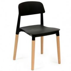 Стул Barneo N-220 интерьерный кухонный черный в Ханты-Мансийске - hanty-mansiysk.mebel24.online | фото