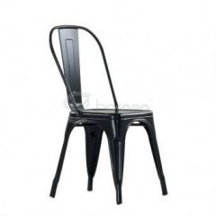 Стул Barneo N-240 Tolix (RAL9017 Черный) в Ханты-Мансийске - hanty-mansiysk.mebel24.online | фото