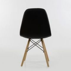 Стул Barneo N-43 Pulsante PU черный в Ханты-Мансийске - hanty-mansiysk.mebel24.online | фото 4