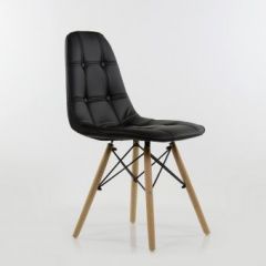 Стул Barneo N-43 Pulsante PU черный в Ханты-Мансийске - hanty-mansiysk.mebel24.online | фото 2