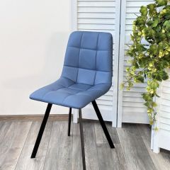 Стул CHILLI-Q SQUARE Oracul 795 Синий, экокожа PU / черный каркас, М-City в Ханты-Мансийске - hanty-mansiysk.mebel24.online | фото 6