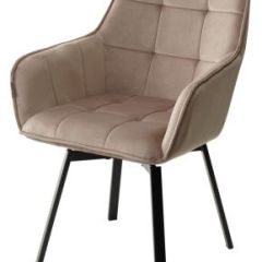 Стул MAVERICK 360 град. поворот. BLUVEL-40 BEIGE/ черный каркас, М-City в Ханты-Мансийске - hanty-mansiysk.mebel24.online | фото