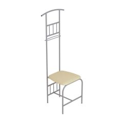 Стул-вешало См13 Экокожа жемчужный в Ханты-Мансийске - hanty-mansiysk.mebel24.online | фото