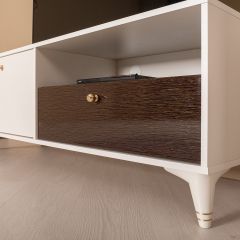 Тумба под ТВ 13.260 Миндаль в Ханты-Мансийске - hanty-mansiysk.mebel24.online | фото 2