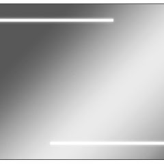 Зеркало Ray 100 black с подсветкой Sansa (SR1035Z) в Ханты-Мансийске - hanty-mansiysk.mebel24.online | фото