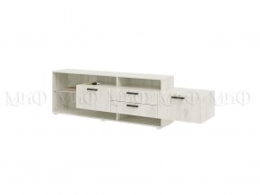 АЛТЕЯ Тумба ТВ (Дуб крафт белый) в Ханты-Мансийске - hanty-mansiysk.mebel24.online | фото 1