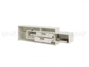 АЛТЕЯ Тумба ТВ (Дуб крафт белый) в Ханты-Мансийске - hanty-mansiysk.mebel24.online | фото 2