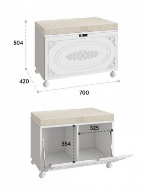 Банкетка-тумба Ассоль АС-70 в Ханты-Мансийске - hanty-mansiysk.mebel24.online | фото 3