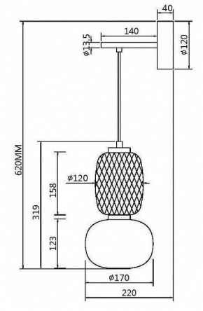 Бра Maytoni Pattern MOD267WL-L18G3K в Ханты-Мансийске - hanty-mansiysk.mebel24.online | фото 4