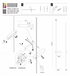 Бра ST-Luce Astente SL1589.111.01 в Ханты-Мансийске - hanty-mansiysk.mebel24.online | фото 4
