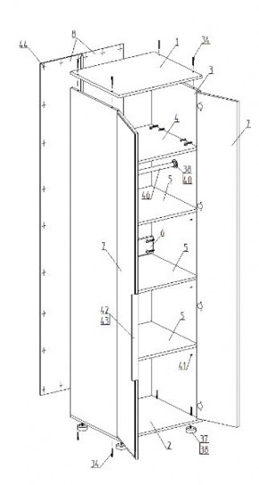 Детская "Лео" (модульная) в Ханты-Мансийске - hanty-mansiysk.mebel24.online | фото 9