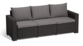 Диван Калифорния 3-х местный (California 3 Sofa), графит в Ханты-Мансийске - hanty-mansiysk.mebel24.online | фото 2
