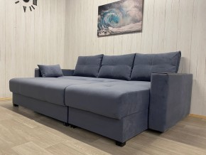 Диван угловой Комфорт-3 (НПБ+МДФ) велюр Monaco 13 в Ханты-Мансийске - hanty-mansiysk.mebel24.online | фото 3
