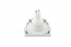 DK3014-WH Встраиваемый светильник влагозащ., IP 44, 50 Вт, GU10, белый, алюминий в Ханты-Мансийске - hanty-mansiysk.mebel24.online | фото 5
