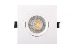 DK3021-WH Встраиваемый светильник, IP 20, 10 Вт, GU5.3, LED, белый, пластик в Ханты-Мансийске - hanty-mansiysk.mebel24.online | фото 1