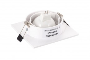 DK3021-WH Встраиваемый светильник, IP 20, 10 Вт, GU5.3, LED, белый, пластик в Ханты-Мансийске - hanty-mansiysk.mebel24.online | фото 3