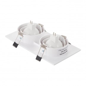 DK3022-WH Встраиваемый светильник, IP 20, 10 Вт, GU5.3, LED, белый, пластик в Ханты-Мансийске - hanty-mansiysk.mebel24.online | фото 3