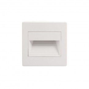 DK3050-WH Светильник встраиваемый в стену, IP 20, LED 3000, 1 Вт, белый, пластик в Ханты-Мансийске - hanty-mansiysk.mebel24.online | фото 3