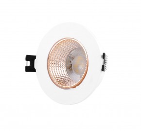 DK3061-WBR Встраиваемый светильник, IP 20, 10 Вт, GU5.3, LED, белый/бронзовый, пластик в Ханты-Мансийске - hanty-mansiysk.mebel24.online | фото 1